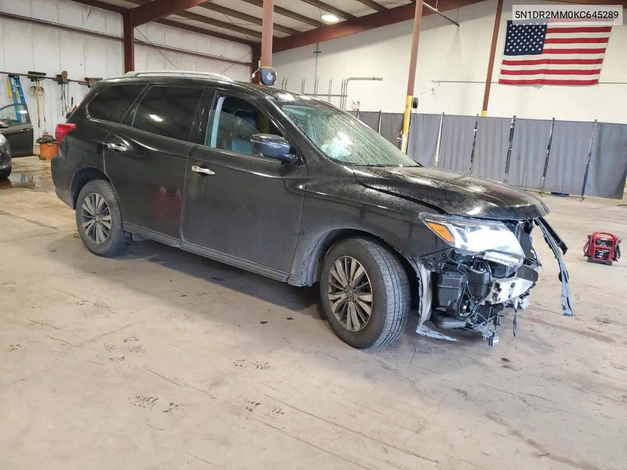 2019 Nissan Pathfinder S VIN: 5N1DR2MM0KC645289 Lot: 60805785