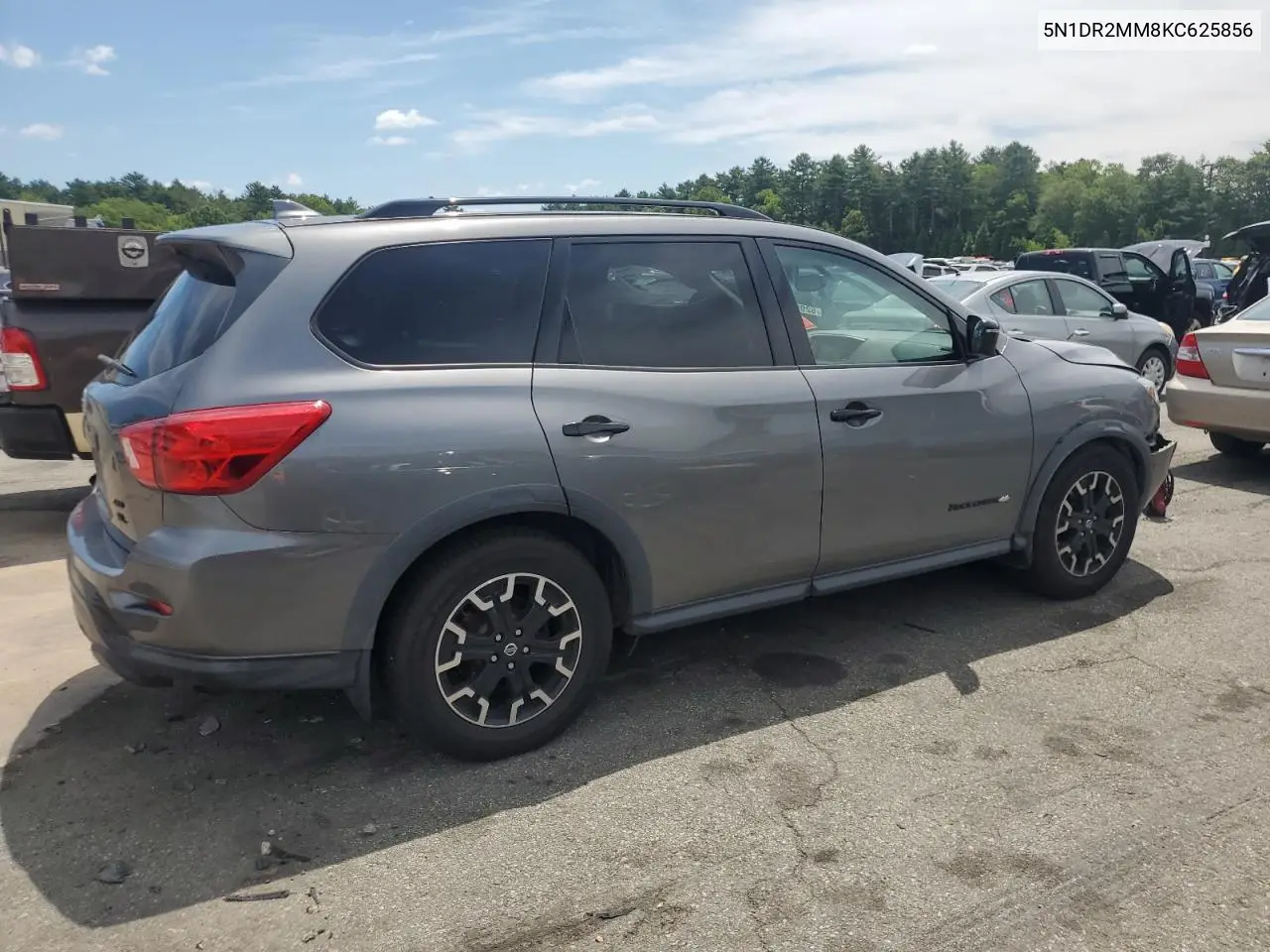 2019 Nissan Pathfinder S VIN: 5N1DR2MM8KC625856 Lot: 62063725