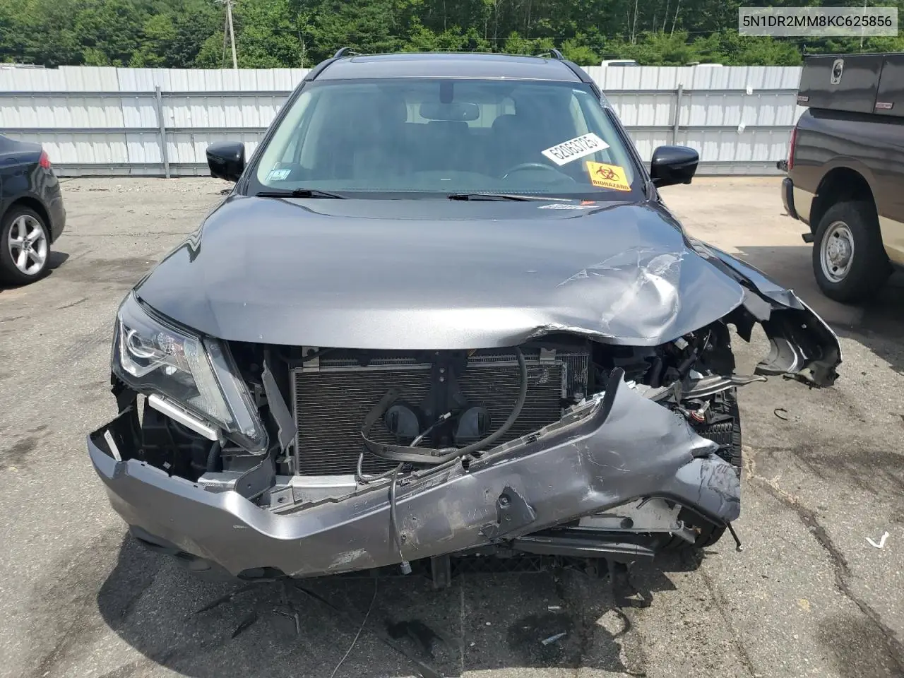 2019 Nissan Pathfinder S VIN: 5N1DR2MM8KC625856 Lot: 62063725