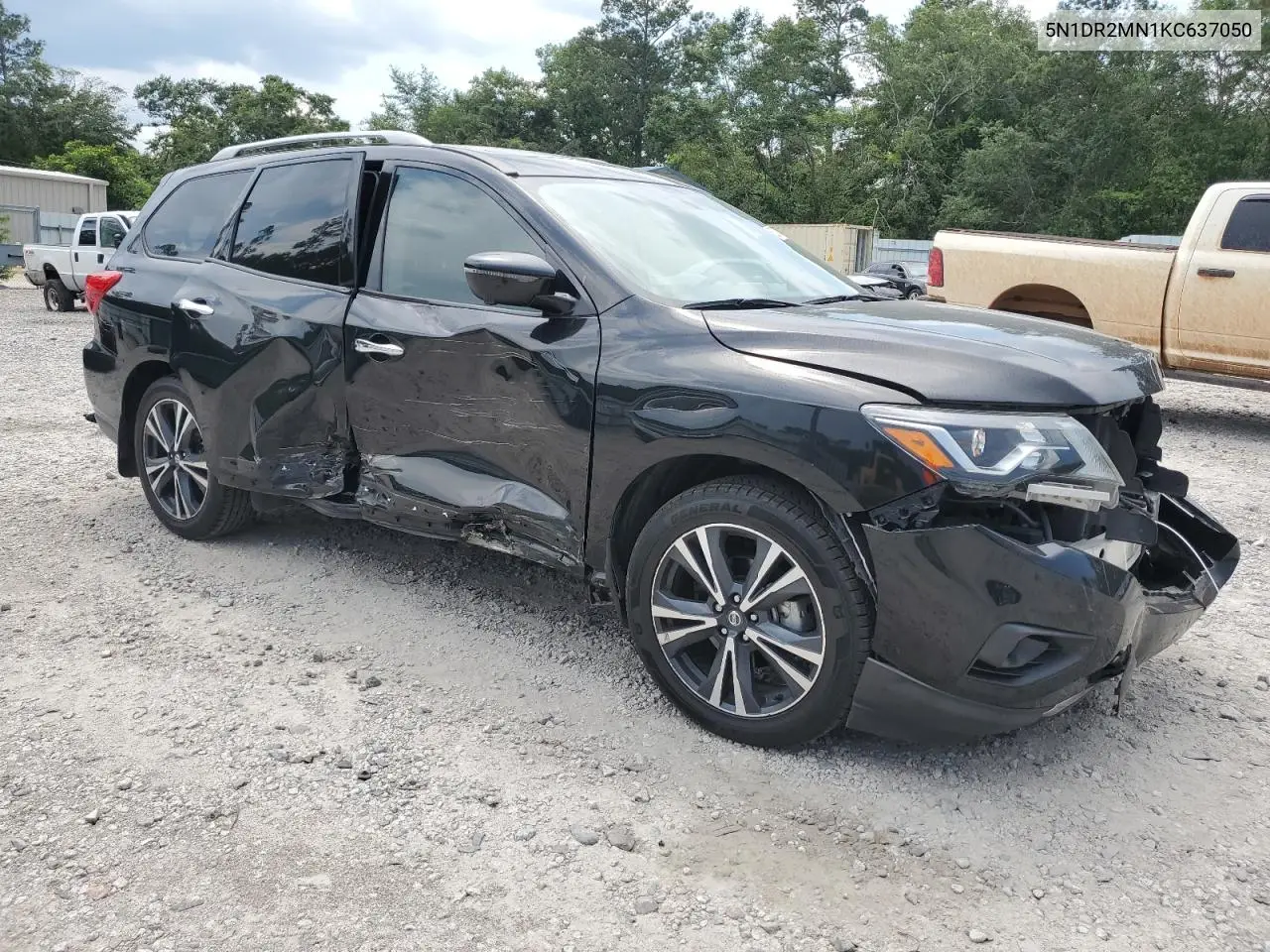 2019 Nissan Pathfinder S VIN: 5N1DR2MN1KC637050 Lot: 62707995