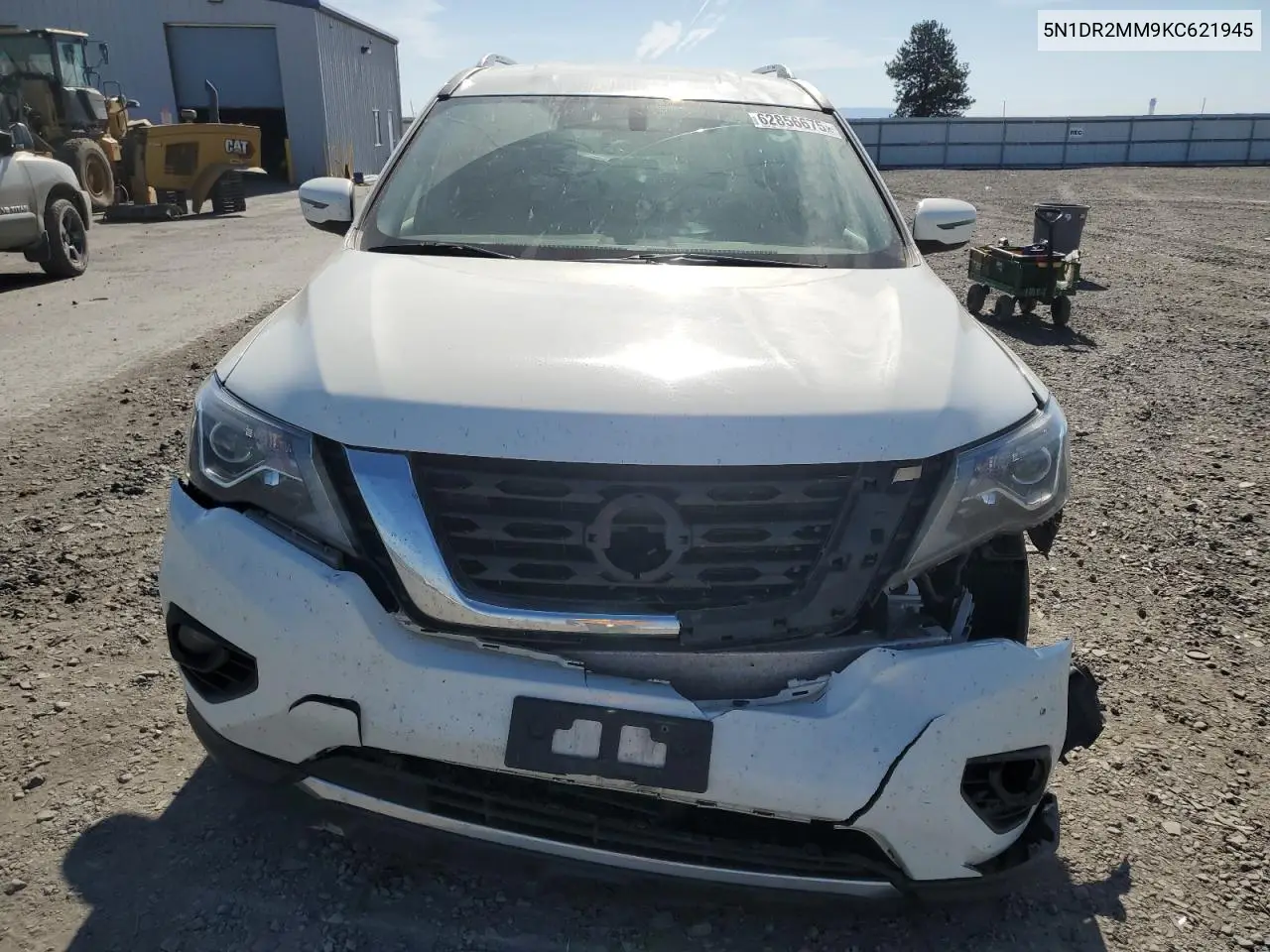 2019 Nissan Pathfinder S VIN: 5N1DR2MM9KC621945 Lot: 62856675