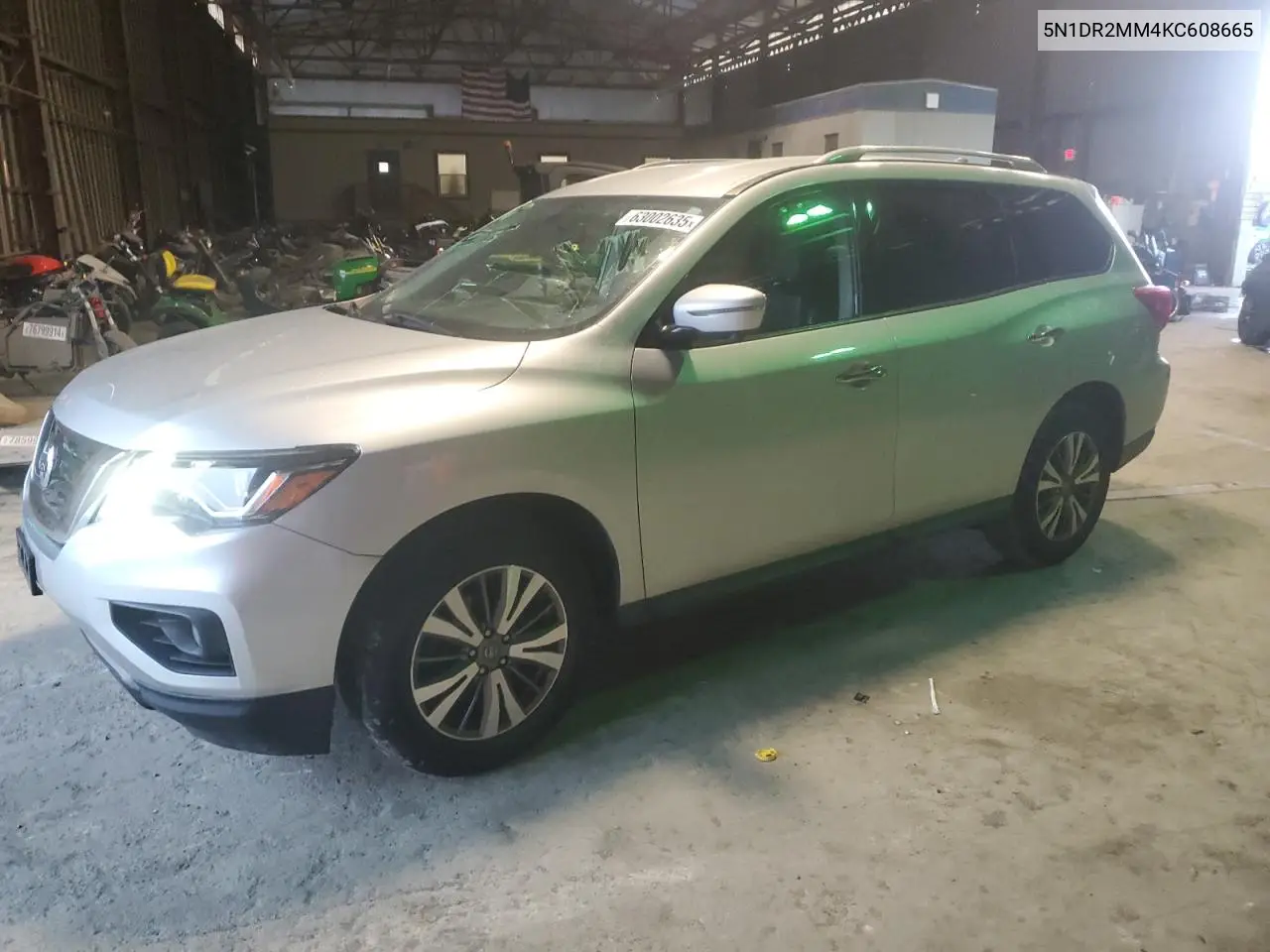 2019 Nissan Pathfinder S VIN: 5N1DR2MM4KC608665 Lot: 63002635