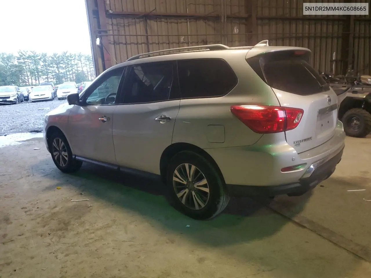2019 Nissan Pathfinder S VIN: 5N1DR2MM4KC608665 Lot: 63002635