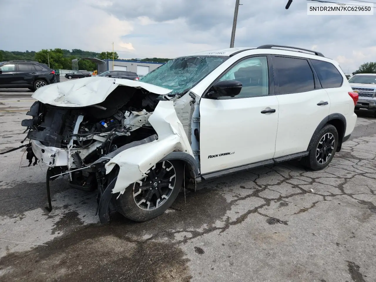 2019 Nissan Pathfinder S VIN: 5N1DR2MN7KC629650 Lot: 63019965