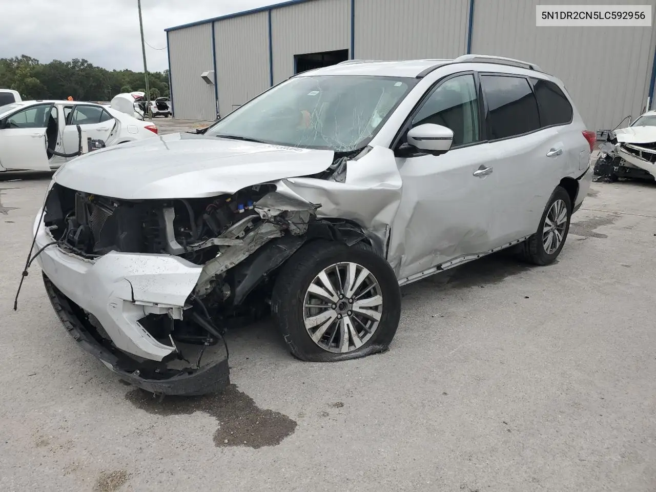 2020 Nissan Pathfinder Sl VIN: 5N1DR2CN5LC592956 Lot: 52427265