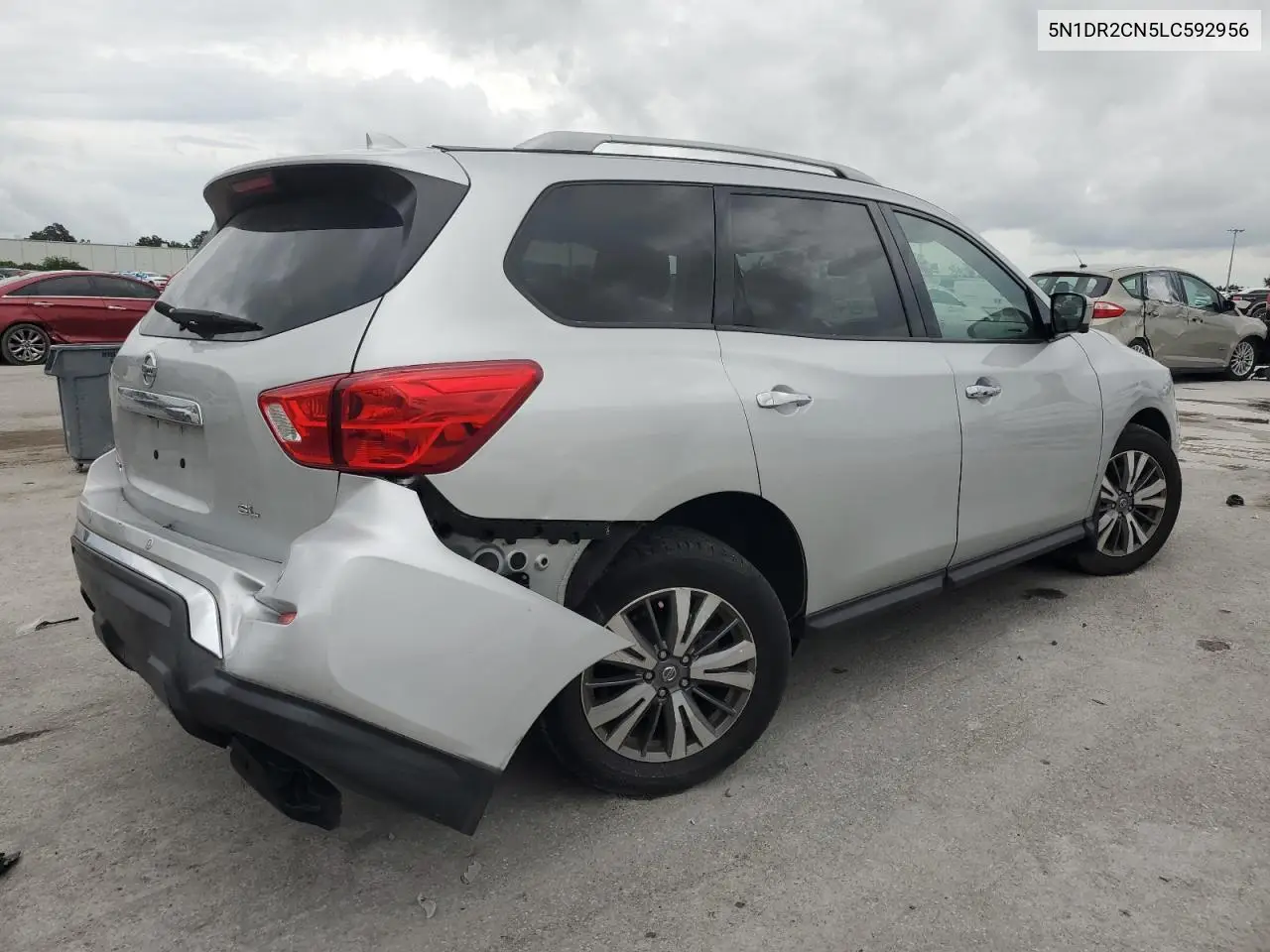 2020 Nissan Pathfinder Sl VIN: 5N1DR2CN5LC592956 Lot: 52427265