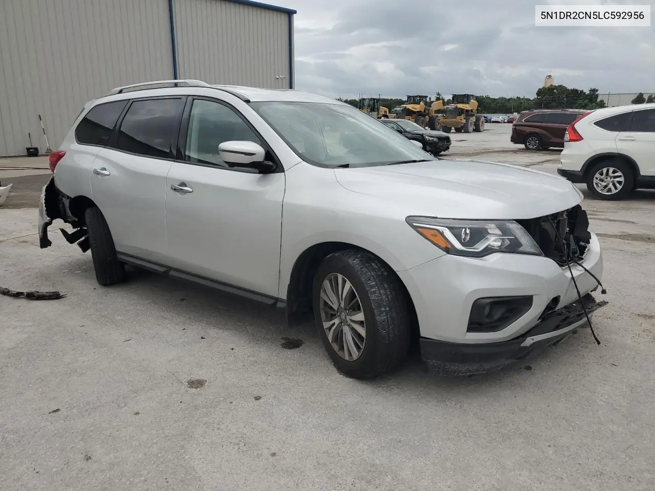 2020 Nissan Pathfinder Sl VIN: 5N1DR2CN5LC592956 Lot: 52427265