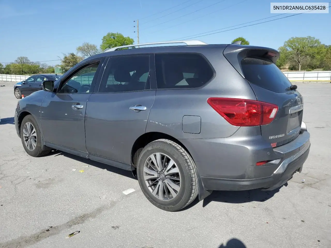 2020 Nissan Pathfinder S VIN: 5N1DR2AN6LC635428 Lot: 53461985
