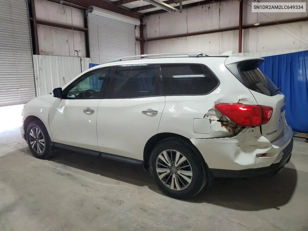 2020 Nissan Pathfinder S VIN: 5N1DR2AM2LC649334 Lot: 53488155