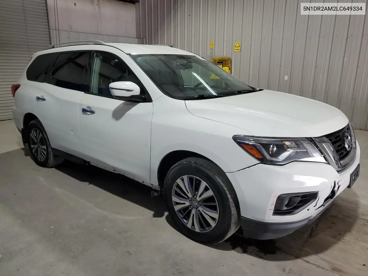 2020 Nissan Pathfinder S VIN: 5N1DR2AM2LC649334 Lot: 53488155