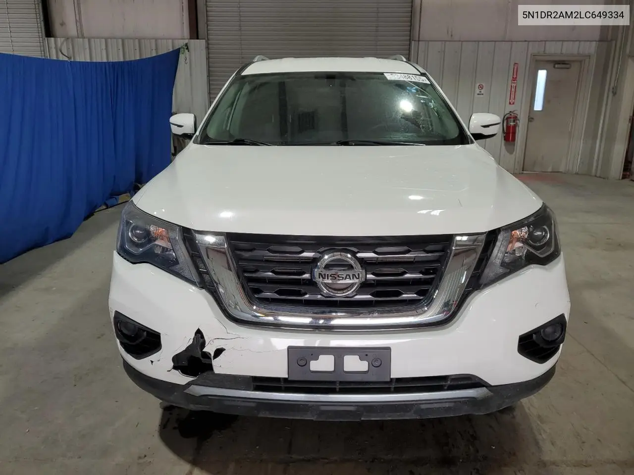 2020 Nissan Pathfinder S VIN: 5N1DR2AM2LC649334 Lot: 53488155