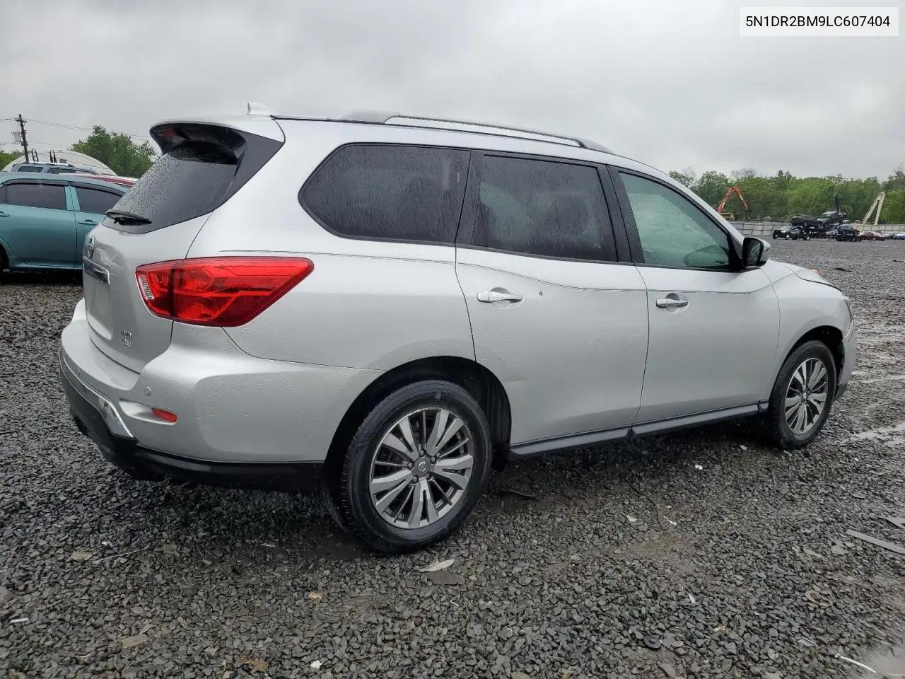 2020 Nissan Pathfinder Sv VIN: 5N1DR2BM9LC607404 Lot: 55953685