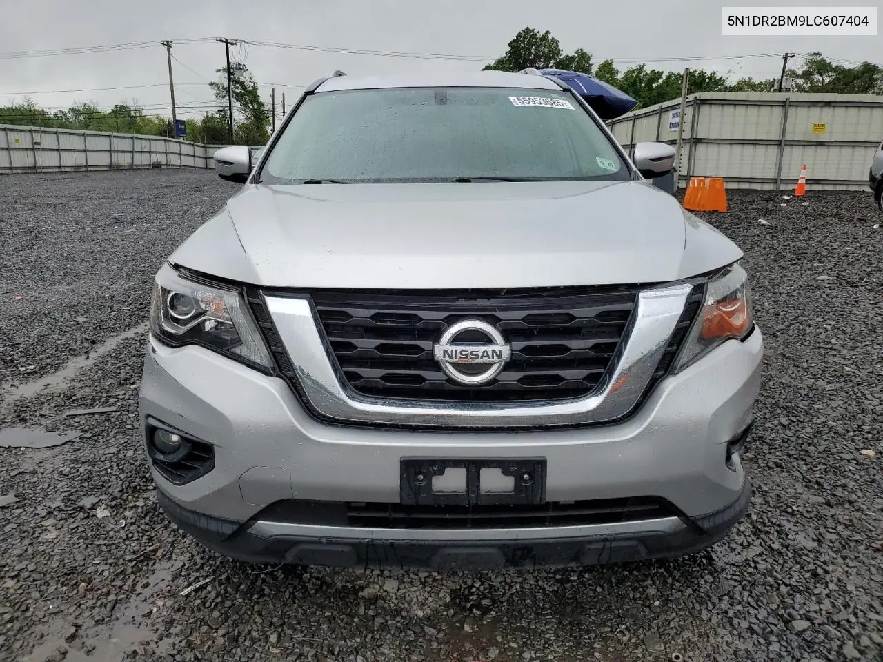 2020 Nissan Pathfinder Sv VIN: 5N1DR2BM9LC607404 Lot: 55953685