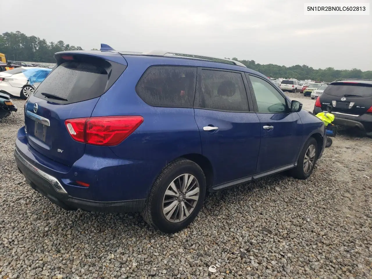 2020 Nissan Pathfinder Sv VIN: 5N1DR2BN0LC602813 Lot: 58916845