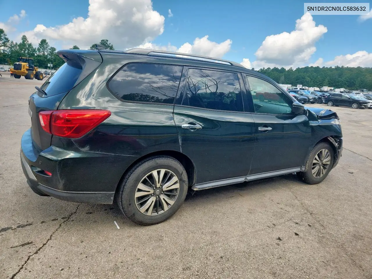2020 Nissan Pathfinder Sl VIN: 5N1DR2CN0LC583632 Lot: 61704575