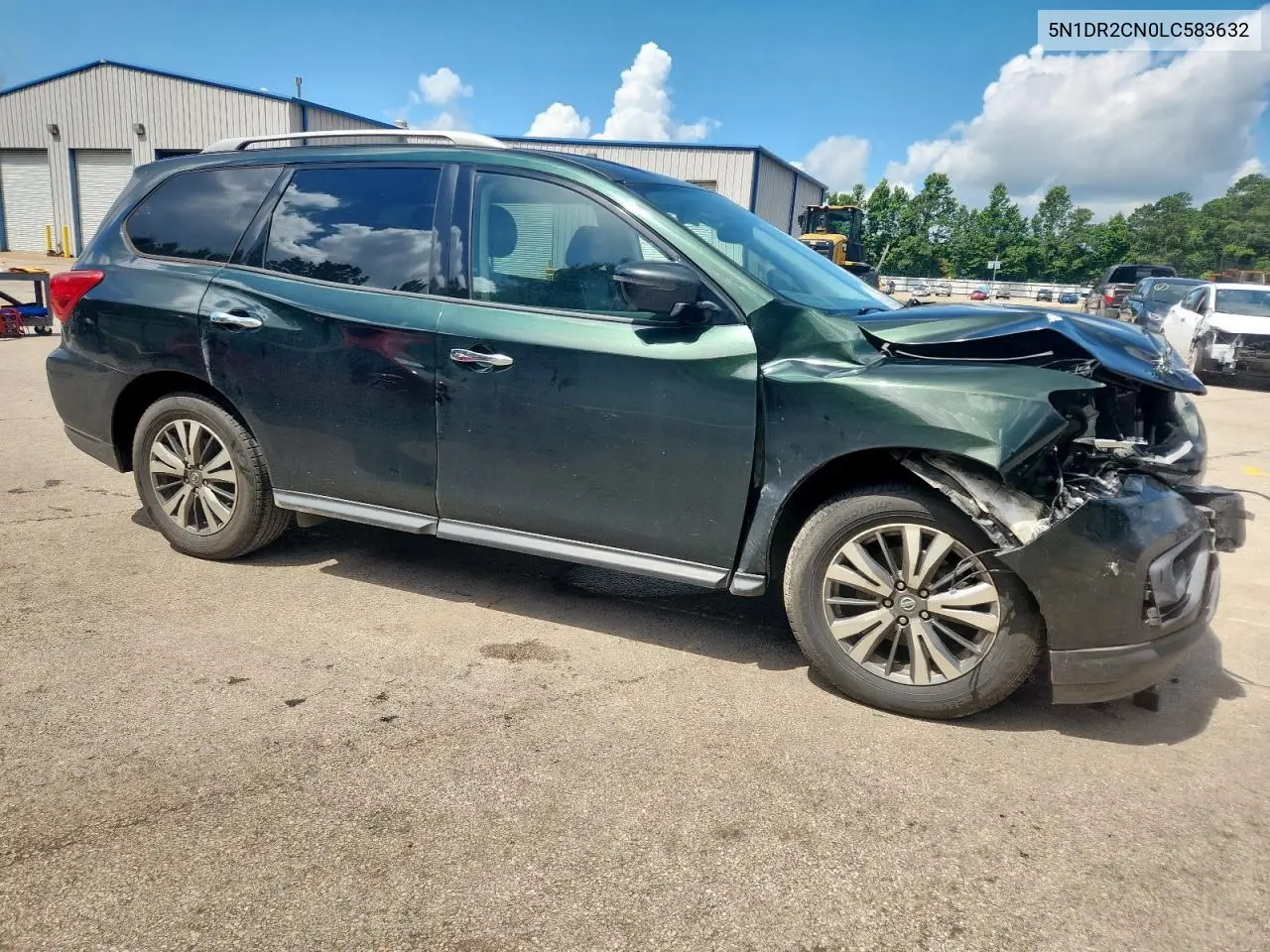 2020 Nissan Pathfinder Sl VIN: 5N1DR2CN0LC583632 Lot: 61704575
