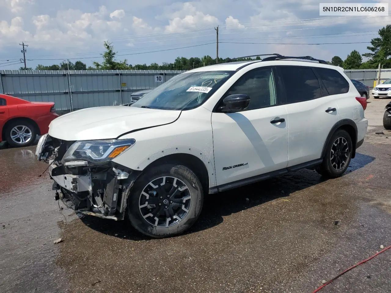 2020 Nissan Pathfinder Sl VIN: 5N1DR2CN1LC606268 Lot: 61844935