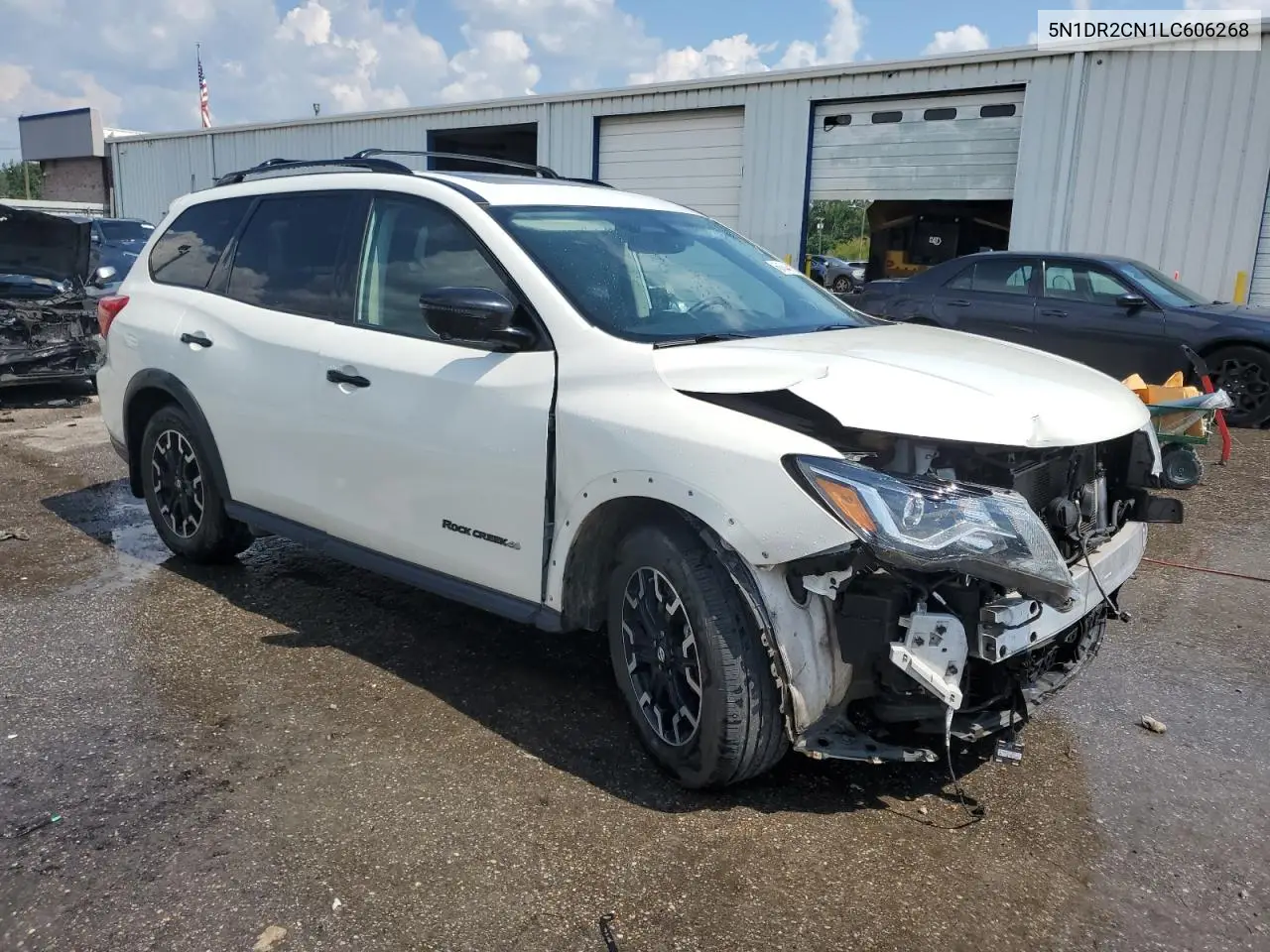 2020 Nissan Pathfinder Sl VIN: 5N1DR2CN1LC606268 Lot: 61844935