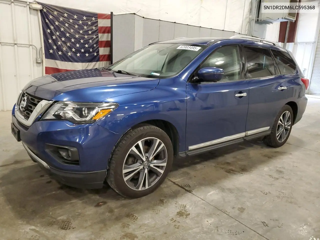 2020 Nissan Pathfinder Platinum VIN: 5N1DR2DM6LC595368 Lot: 62003495