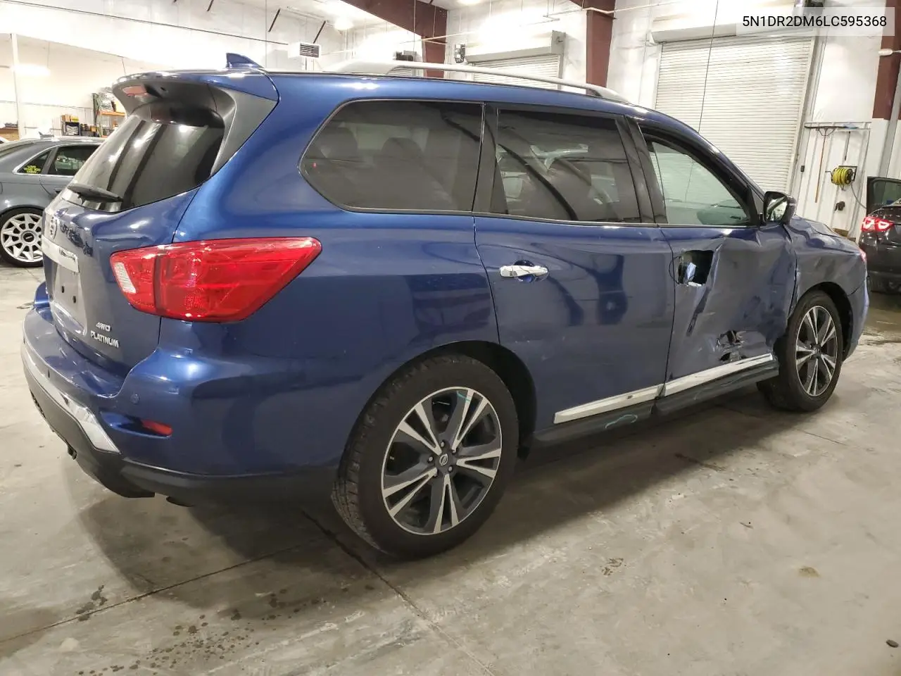 2020 Nissan Pathfinder Platinum VIN: 5N1DR2DM6LC595368 Lot: 62003495