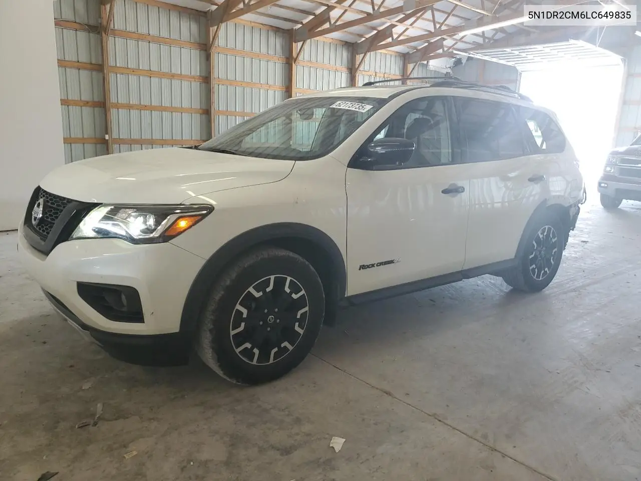 2020 Nissan Pathfinder Sl VIN: 5N1DR2CM6LC649835 Lot: 62173735