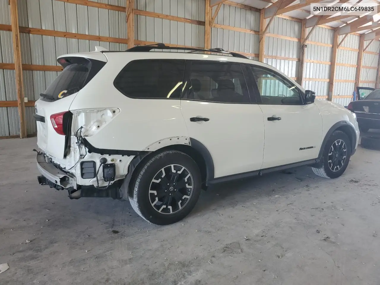 2020 Nissan Pathfinder Sl VIN: 5N1DR2CM6LC649835 Lot: 62173735