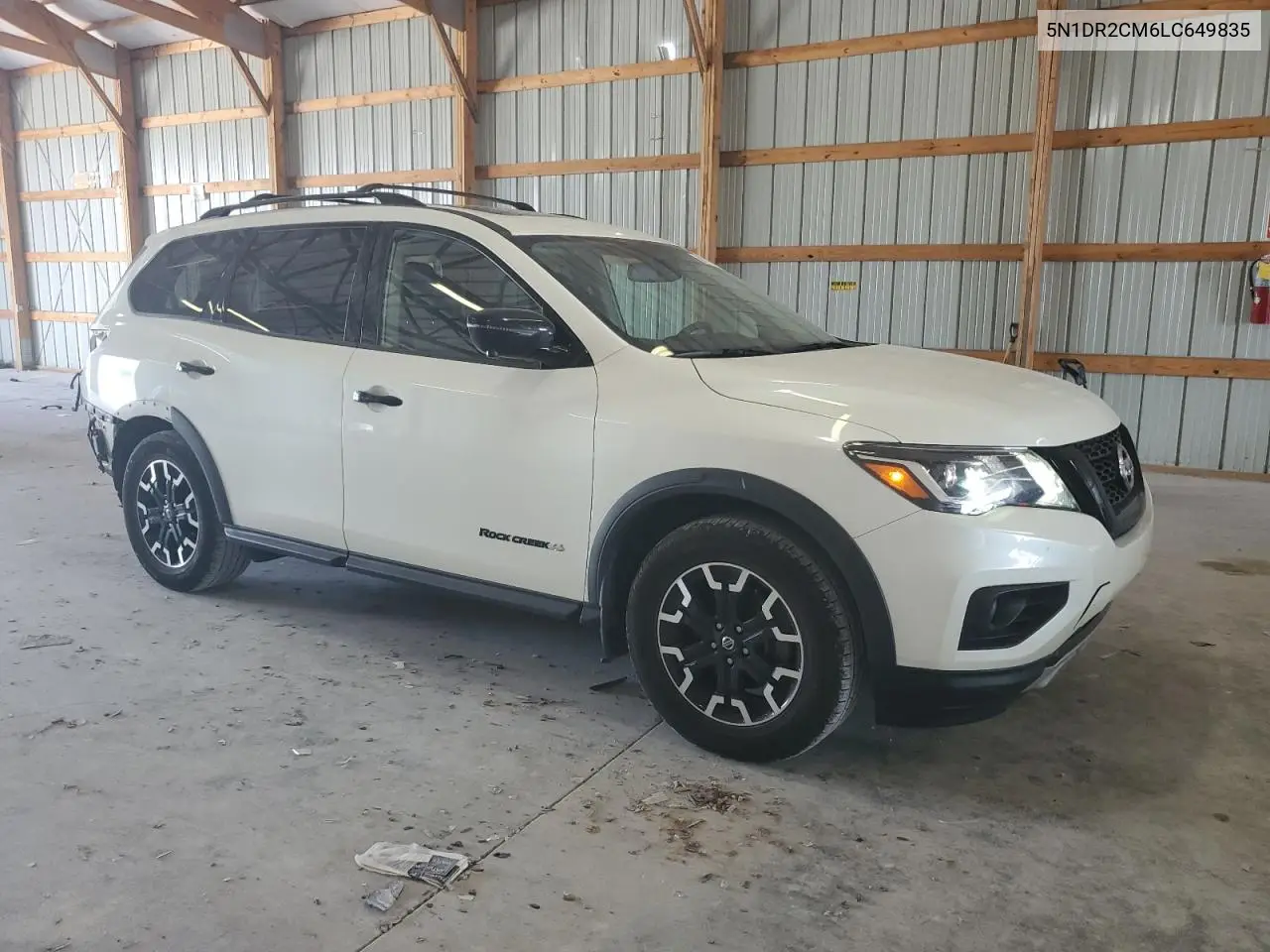 2020 Nissan Pathfinder Sl VIN: 5N1DR2CM6LC649835 Lot: 62173735