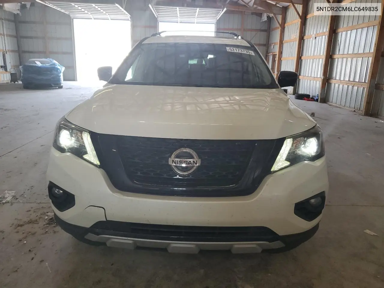 2020 Nissan Pathfinder Sl VIN: 5N1DR2CM6LC649835 Lot: 62173735