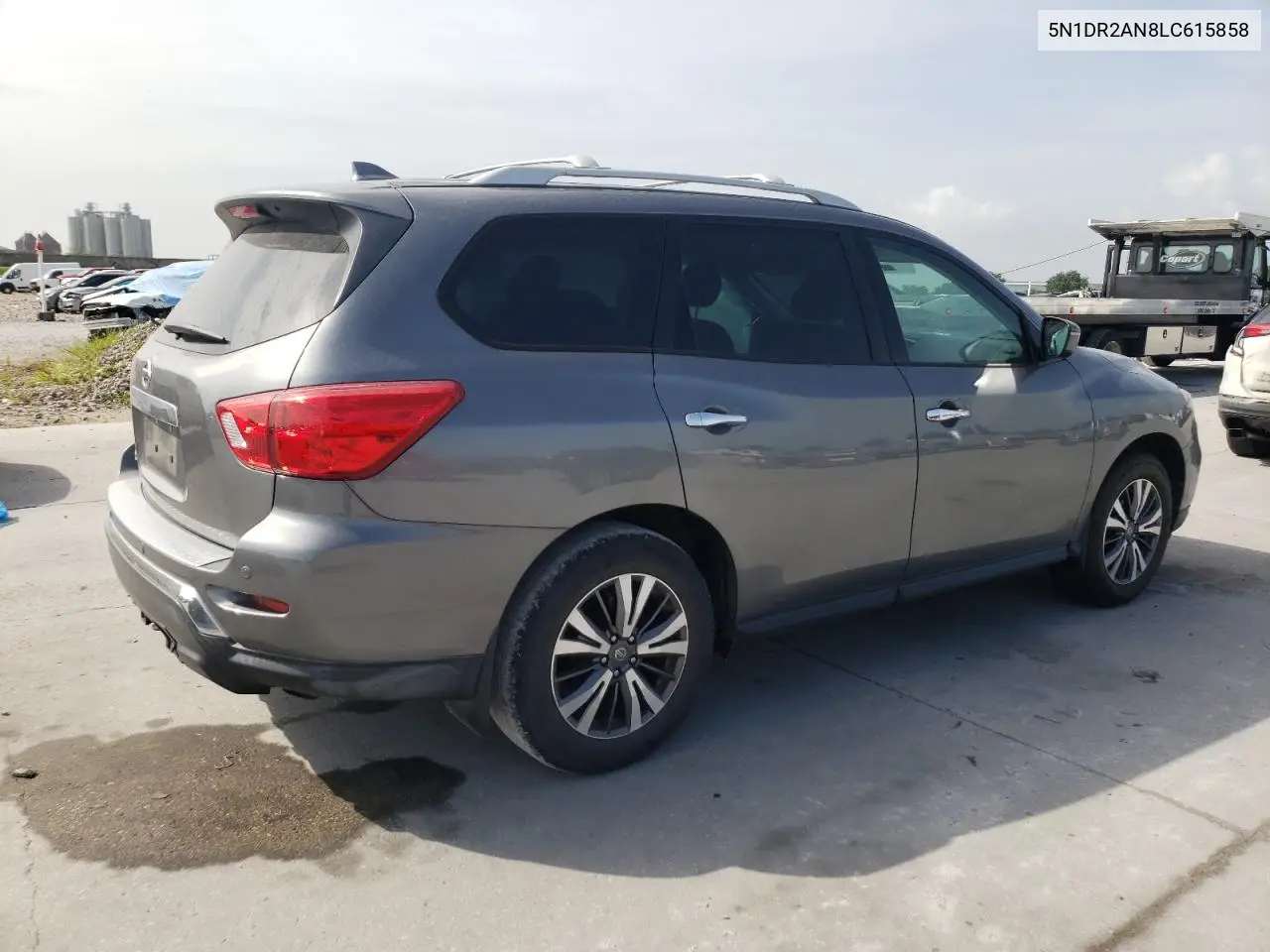 2020 Nissan Pathfinder S VIN: 5N1DR2AN8LC615858 Lot: 62199465