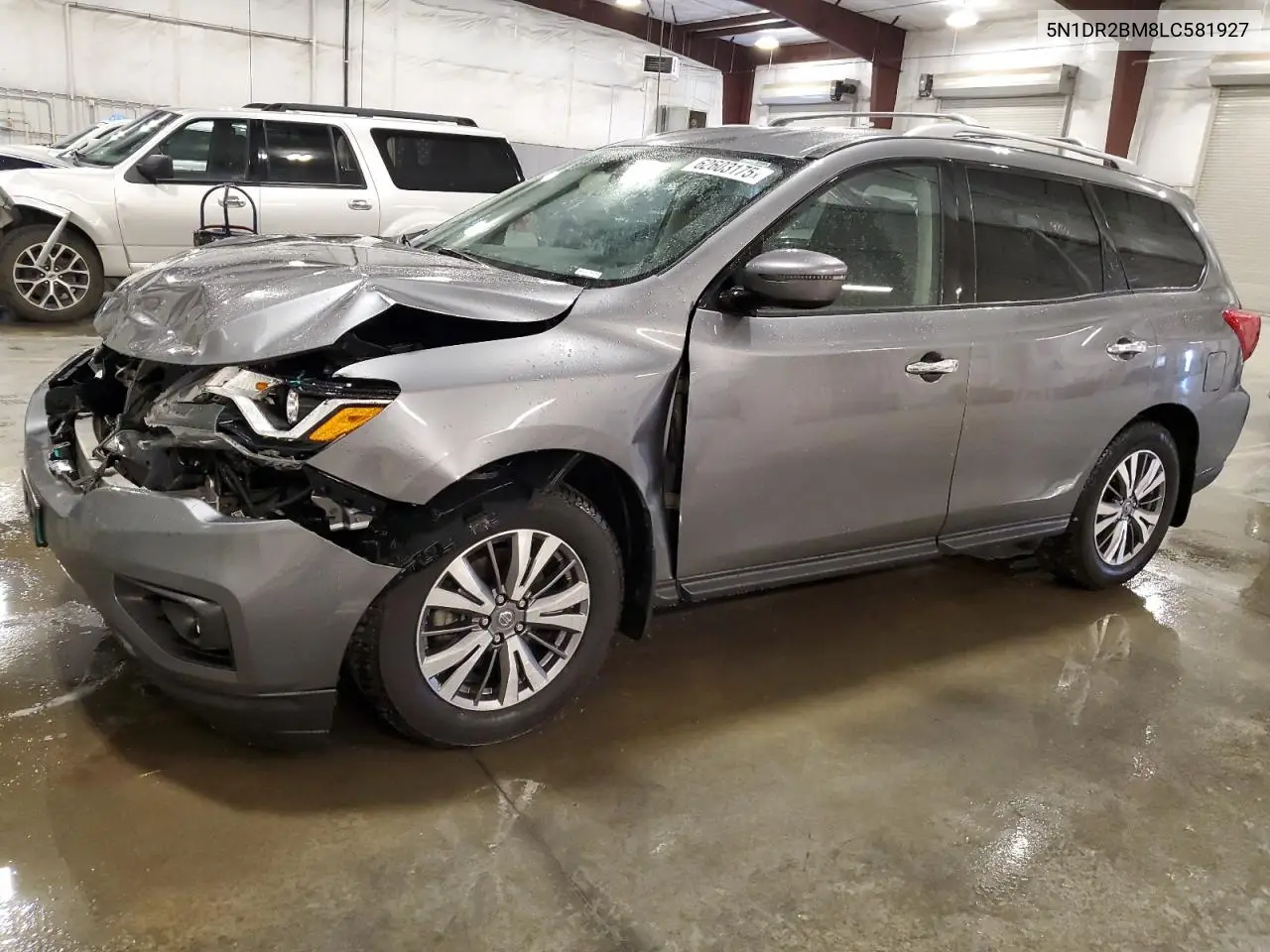 2020 Nissan Pathfinder Sv VIN: 5N1DR2BM8LC581927 Lot: 62603175