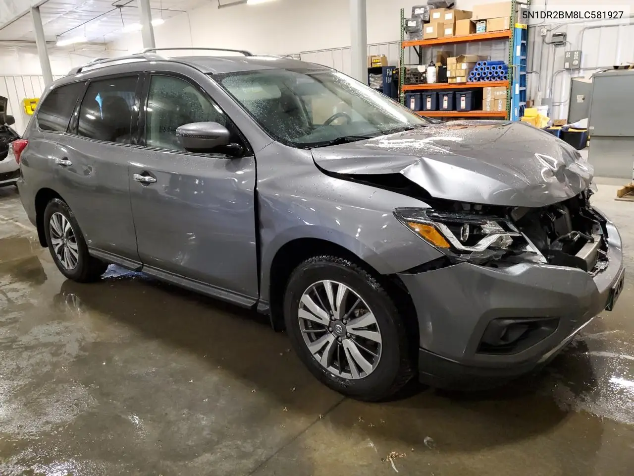 2020 Nissan Pathfinder Sv VIN: 5N1DR2BM8LC581927 Lot: 62603175