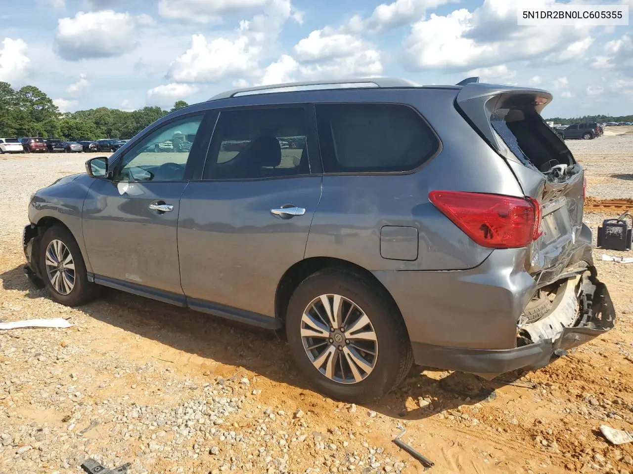 2020 Nissan Pathfinder Sv VIN: 5N1DR2BN0LC605355 Lot: 62789635