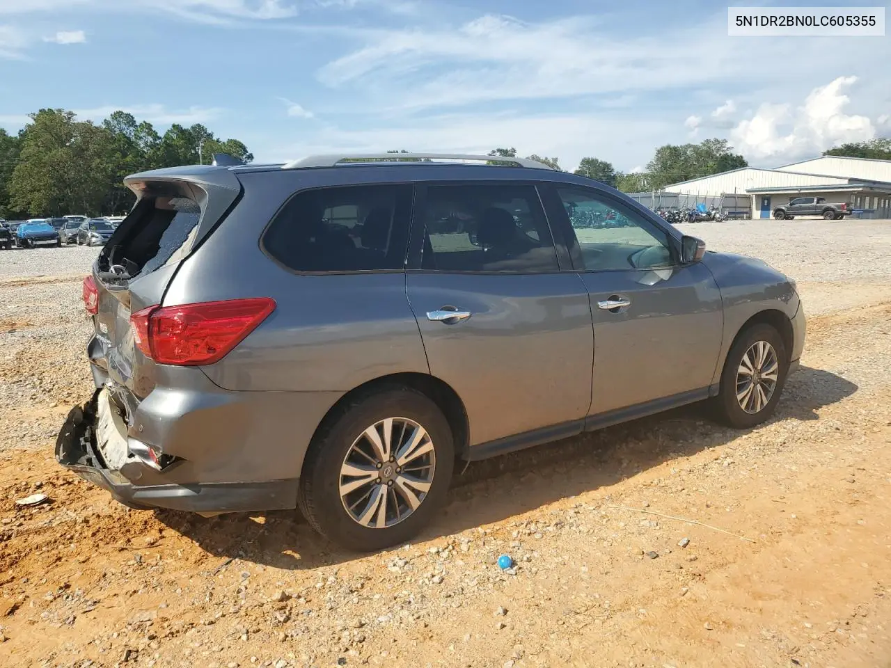 2020 Nissan Pathfinder Sv VIN: 5N1DR2BN0LC605355 Lot: 62789635