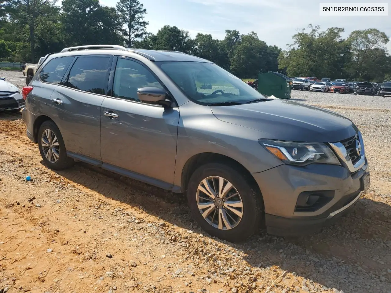 2020 Nissan Pathfinder Sv VIN: 5N1DR2BN0LC605355 Lot: 62789635