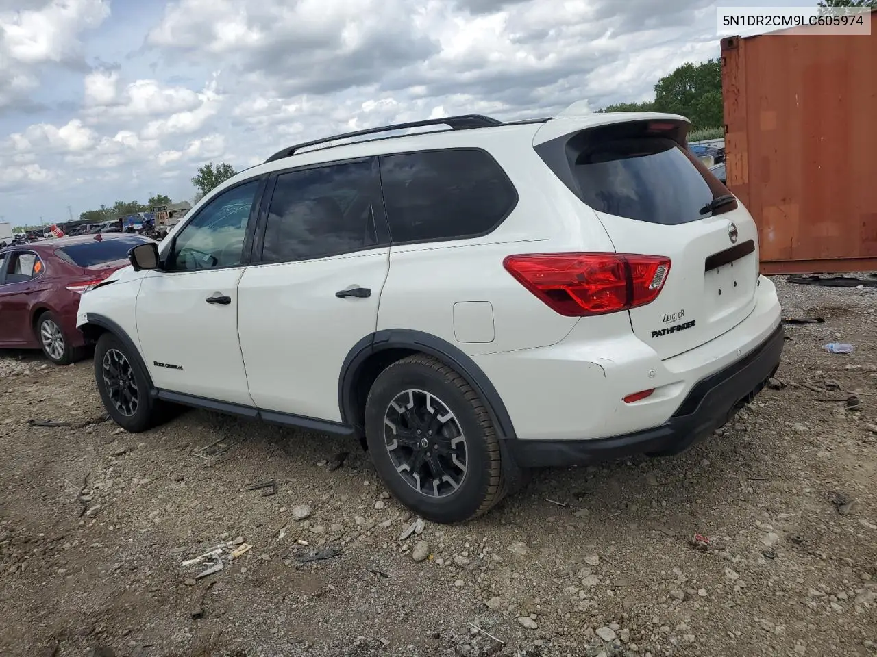 2020 Nissan Pathfinder Sl VIN: 5N1DR2CM9LC605974 Lot: 62875445
