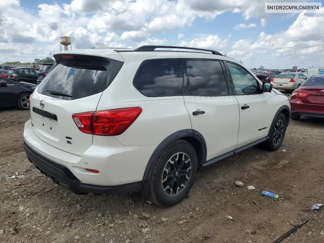 2020 Nissan Pathfinder Sl VIN: 5N1DR2CM9LC605974 Lot: 62875445