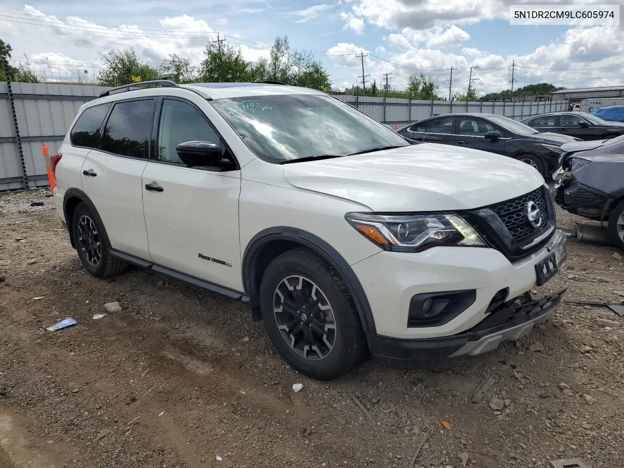 2020 Nissan Pathfinder Sl VIN: 5N1DR2CM9LC605974 Lot: 62875445