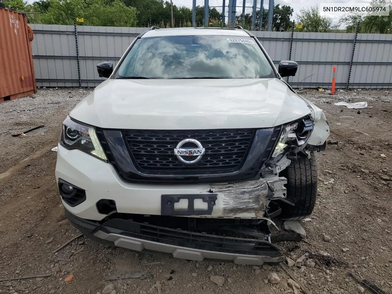 2020 Nissan Pathfinder Sl VIN: 5N1DR2CM9LC605974 Lot: 62875445