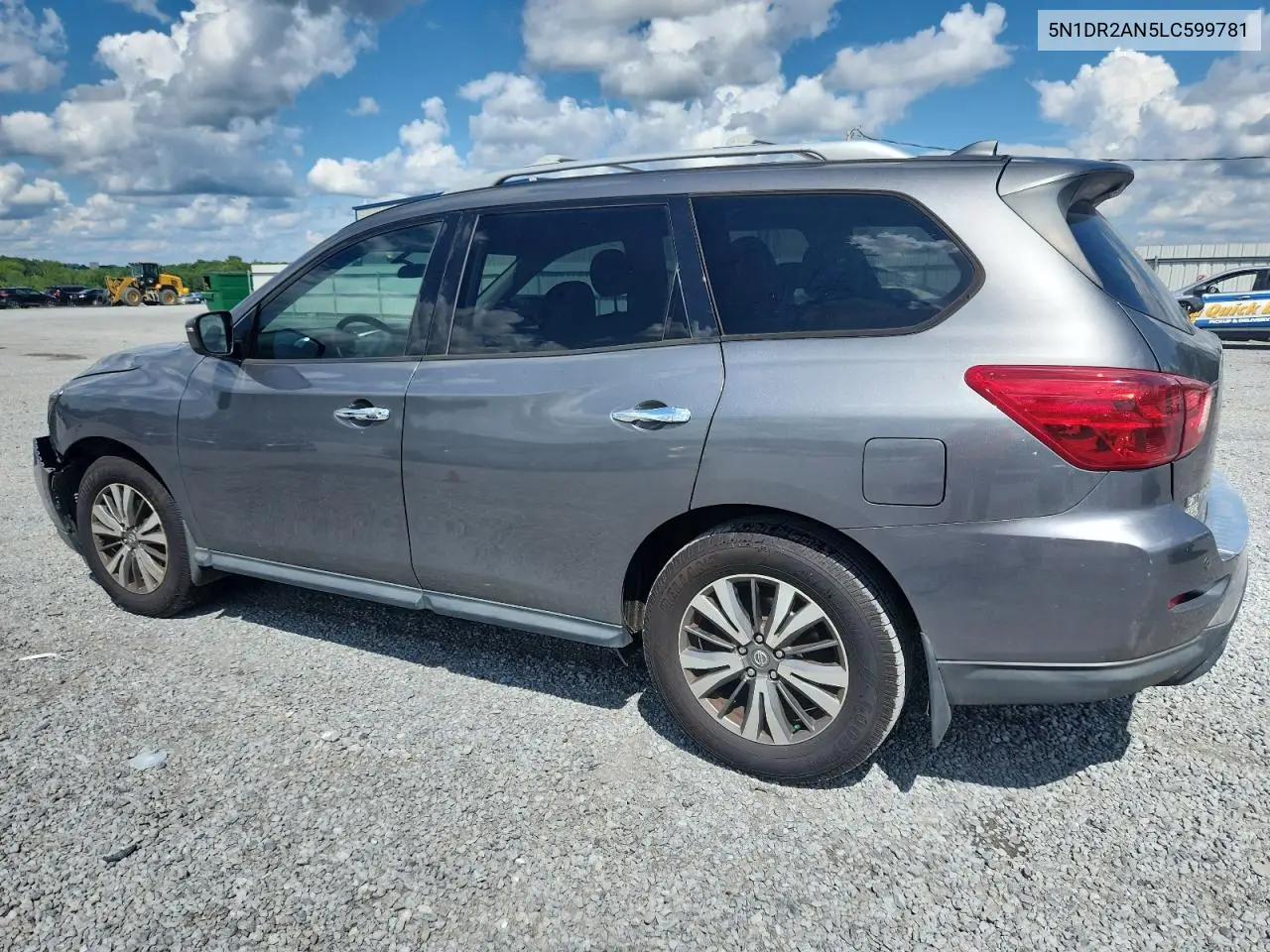 2020 Nissan Pathfinder S VIN: 5N1DR2AN5LC599781 Lot: 63232995