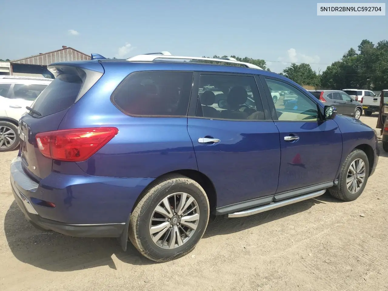 2020 Nissan Pathfinder Sv VIN: 5N1DR2BN9LC592704 Lot: 63242325