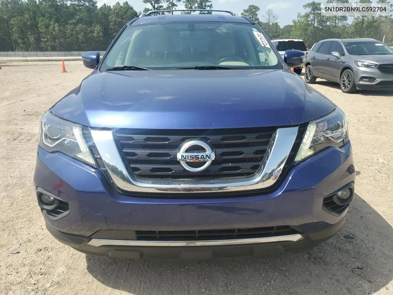 2020 Nissan Pathfinder Sv VIN: 5N1DR2BN9LC592704 Lot: 63242325