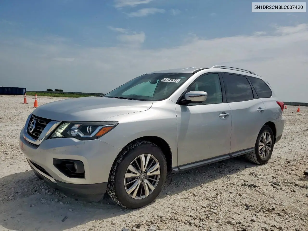 2020 Nissan Pathfinder Sl VIN: 5N1DR2CN8LC607420 Lot: 63249775