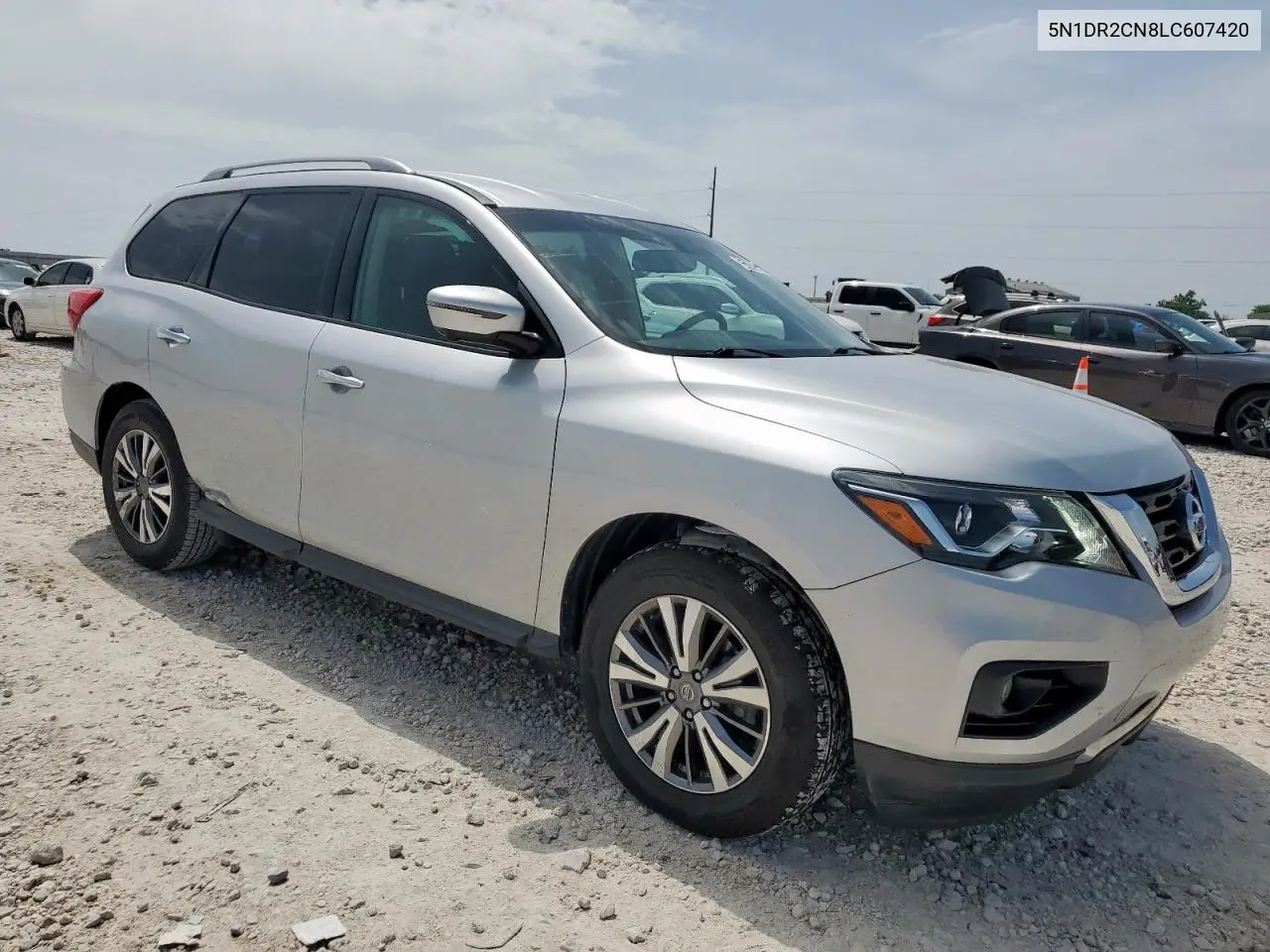 2020 Nissan Pathfinder Sl VIN: 5N1DR2CN8LC607420 Lot: 63249775