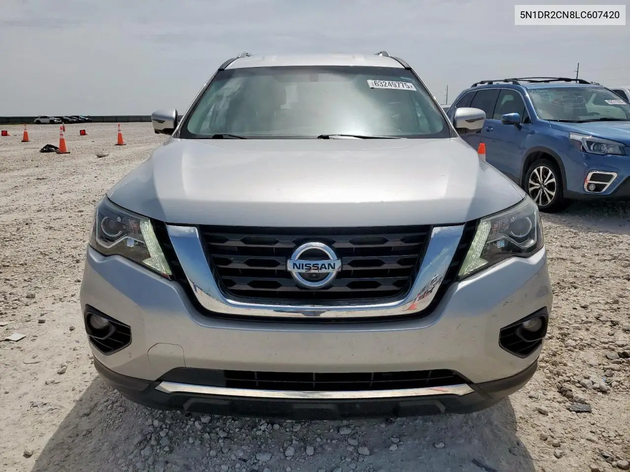 2020 Nissan Pathfinder Sl VIN: 5N1DR2CN8LC607420 Lot: 63249775