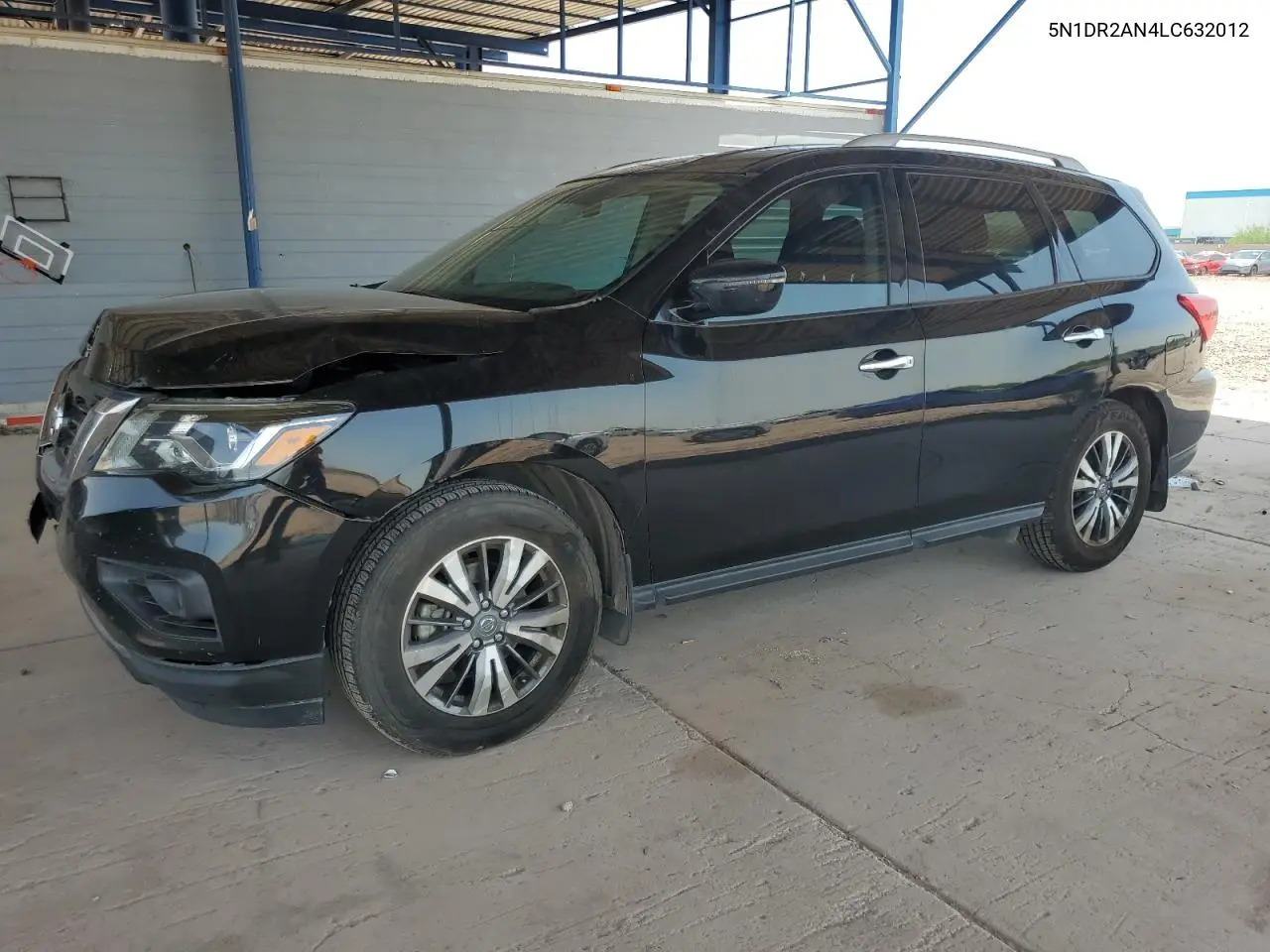 2020 Nissan Pathfinder S VIN: 5N1DR2AN4LC632012 Lot: 63292185