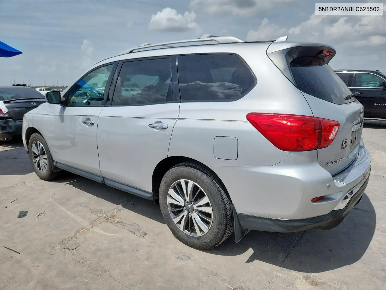 2020 Nissan Pathfinder S VIN: 5N1DR2AN8LC625502 Lot: 63488445