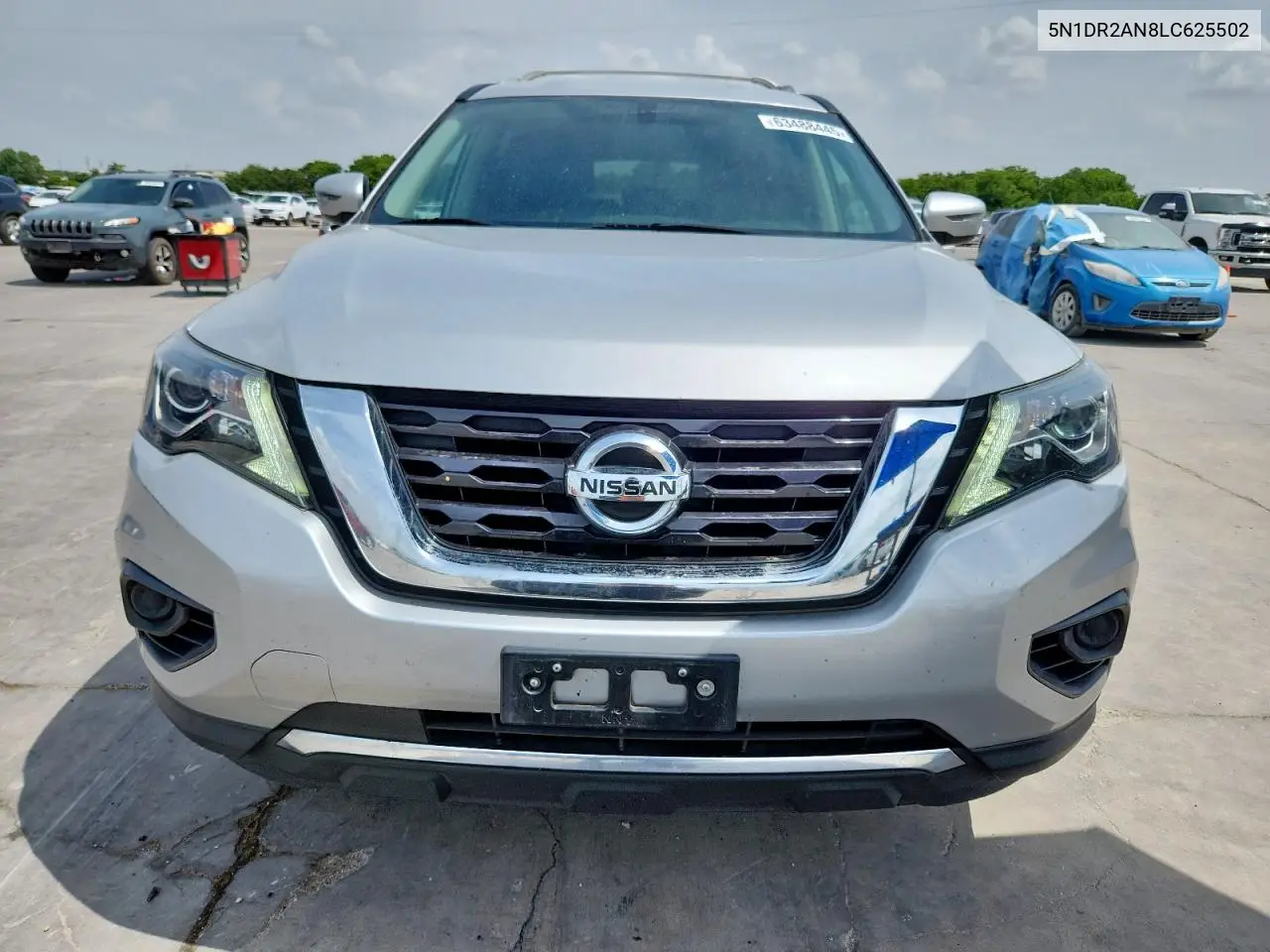 2020 Nissan Pathfinder S VIN: 5N1DR2AN8LC625502 Lot: 63488445