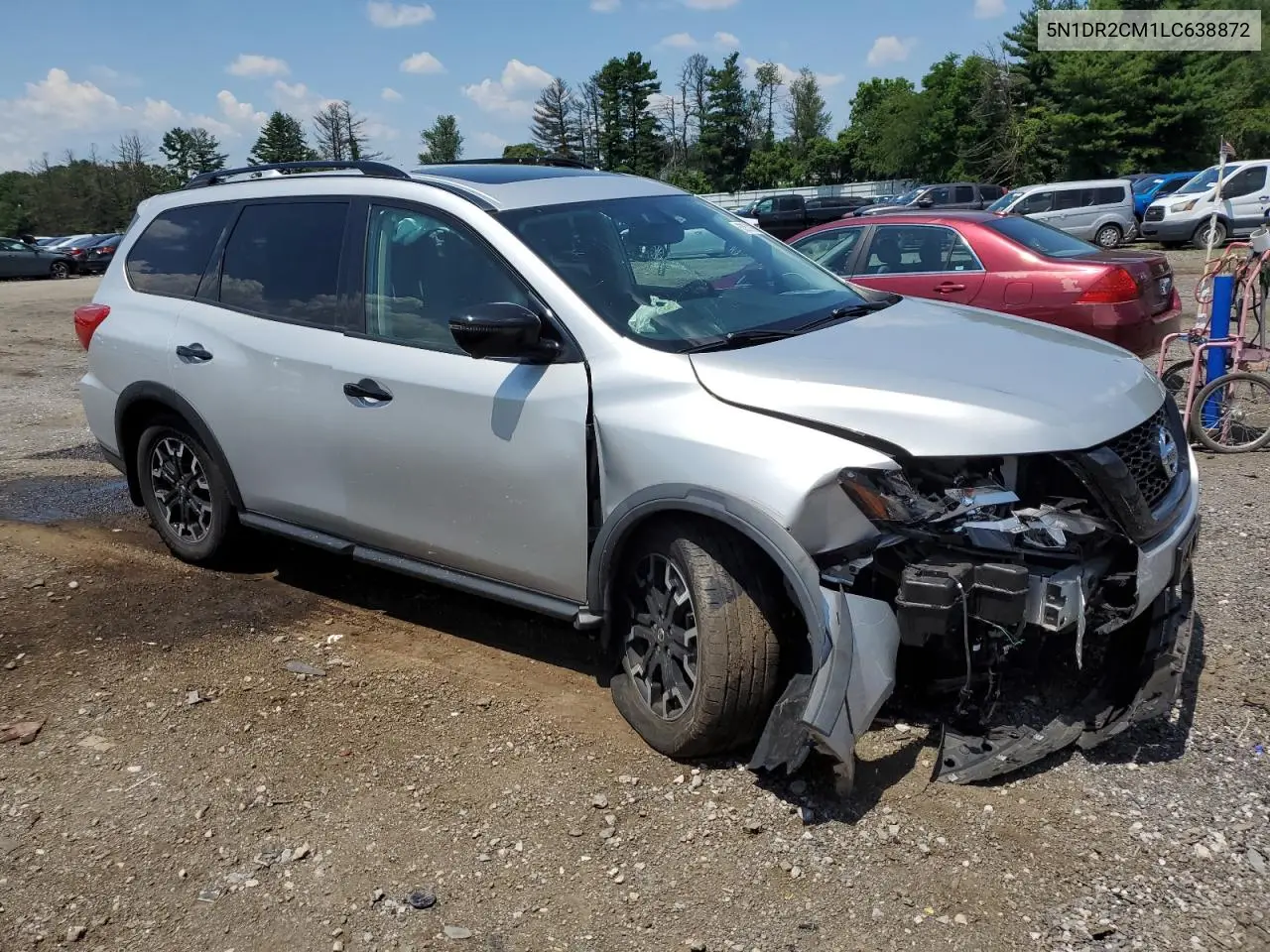 2020 Nissan Pathfinder Sl VIN: 5N1DR2CM1LC638872 Lot: 63572655