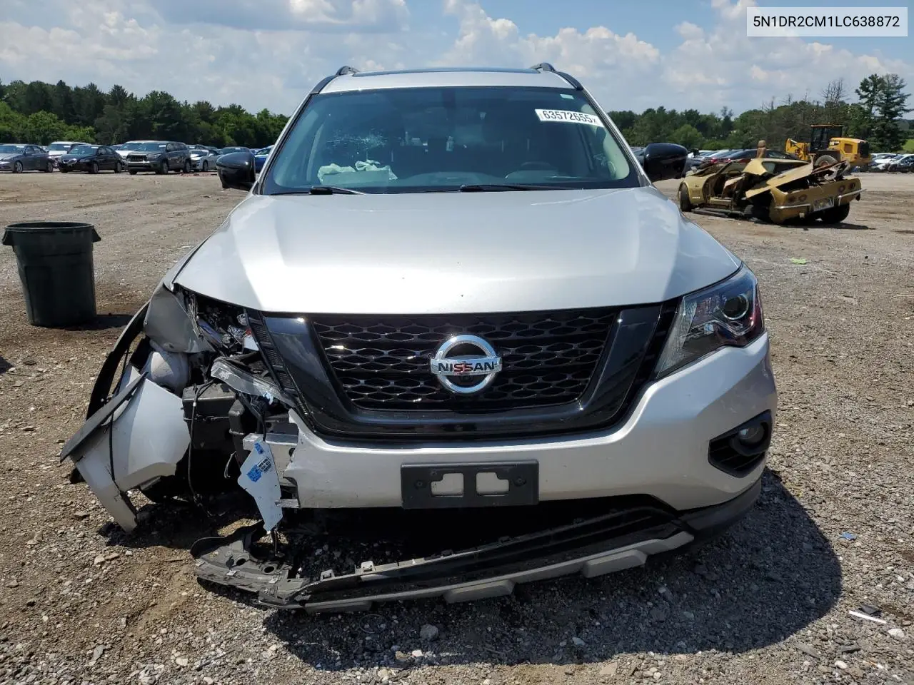 2020 Nissan Pathfinder Sl VIN: 5N1DR2CM1LC638872 Lot: 63572655