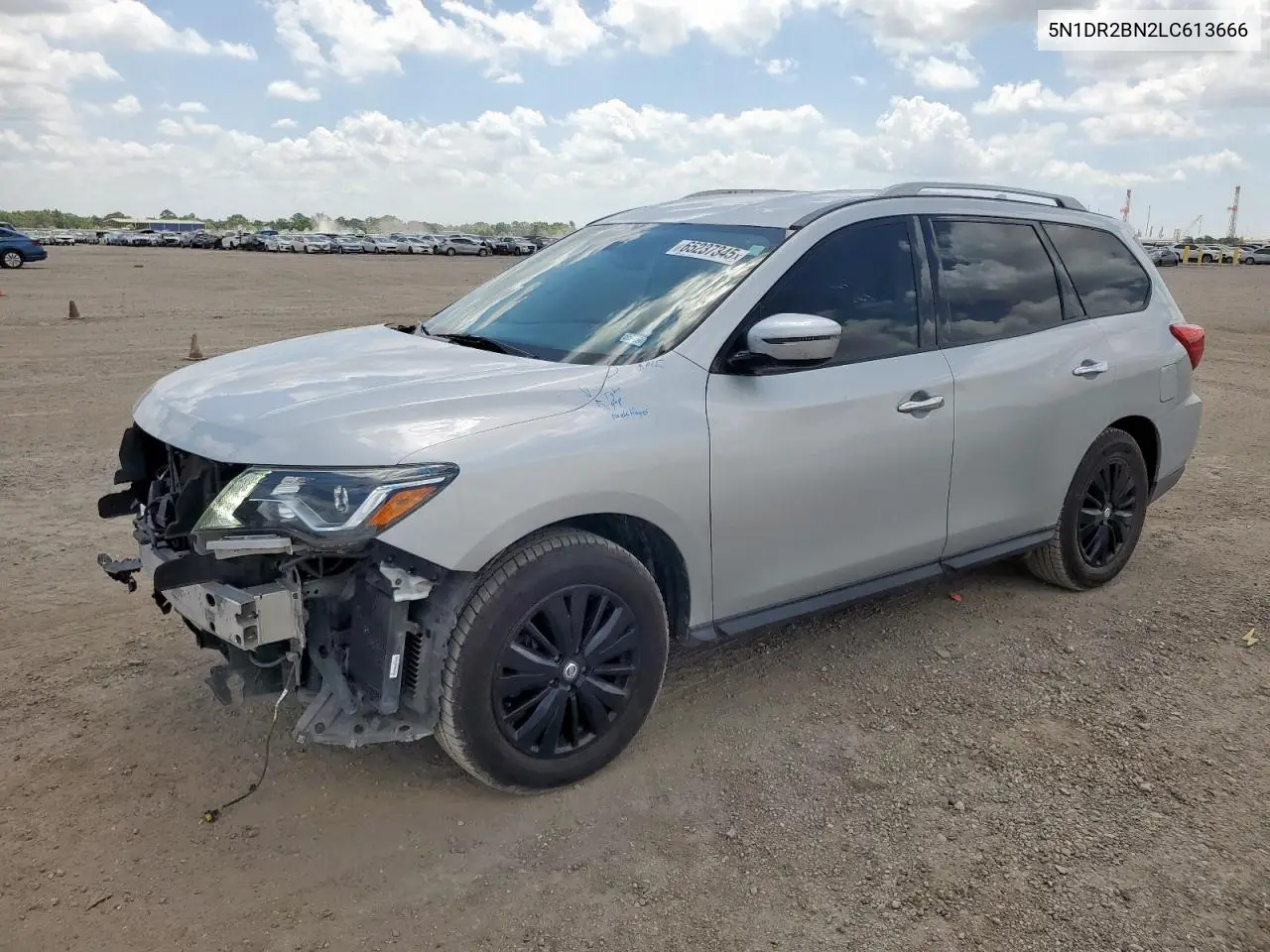 2020 Nissan Pathfinder Sv VIN: 5N1DR2BN2LC613666 Lot: 65237345